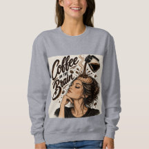コーヒー中毒女子Tシャツ