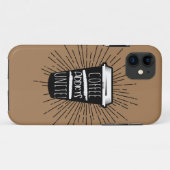コーヒー中毒者の大同団結 Case-Mate iPhoneケース (裏面(横))