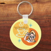 コーヒー中毒者 キーホルダー (正面)