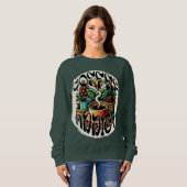 コーヒー中毒者 スウェットシャツ (正面フル)