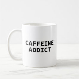 「コーヒー中毒者」マグ コーヒーマグカップ