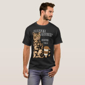 コーヒー中毒者 Tシャツ (正面フル)