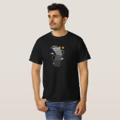 コーヒー中毒者 Tシャツ (正面フル)