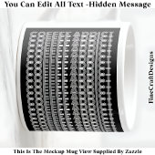 コーヒー中毒隠しメッセージおもしろいノベルティ111W エスプレッソカップ