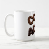 コーヒー中毒 コーヒーマグカップ (左)