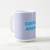コーヒー中毒 コーヒーマグカップ (正面左)