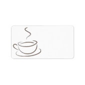 コーヒー中毒 ラベル (正面)