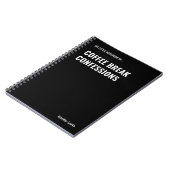 コーヒー休憩おもしろい室 ノートブック (左側)