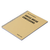 コーヒー休憩おもしろい室 ノートブック (左側)