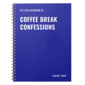 コーヒー休憩おもしろい室 ノートブック (正面)