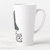 コーヒー休憩の時間! カフェラテマグ (右)