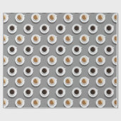 コーヒー休憩。 ラッピングペーパー (フラット)