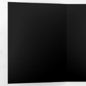 コーヒー休憩。 三つ折り招待状 (内部最初)