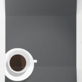 コーヒー休憩。 三つ折り招待状 (内部中)