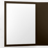 コーヒー休憩。 三つ折り招待状 (内部最初)