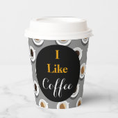 コーヒー休憩。 紙コップ (正面)