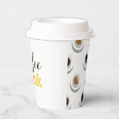 コーヒー休憩。 紙コップ (右)