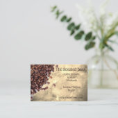 コーヒー会社カフェ 名刺 (スタンド正面)