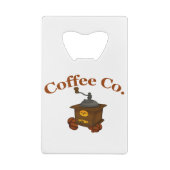コーヒー会社 クレジットカード栓抜き (裏面)