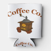 コーヒー会社 缶クーラー (正面)
