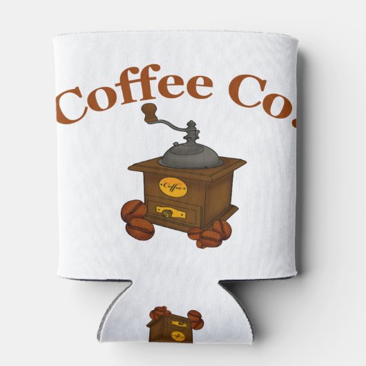 コーヒー会社 缶クーラー (裏面)