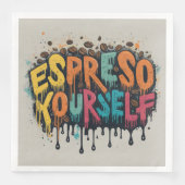 コーヒー会話ナプキン (正面)