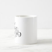 コーヒー俗物のマグ コーヒーマグカップ (中央)