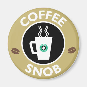 コーヒー俗物、コーヒーユーモア マグネット