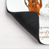 コーヒー俳句マウスパッド マウスパッド (コーナー)