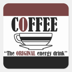 コーヒー元のエネルギー飲み物 スクエアシール