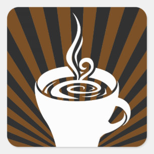 コーヒー光線 スクエアシール