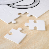 コーヒー入りのウサギ ジグソーパズル (側面)