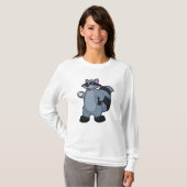 コーヒー入りのルーン Tシャツ (正面フル)