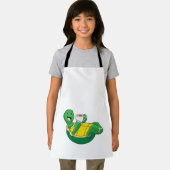 コーヒー入りの亀 エプロン (インサイチュ)