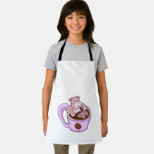 コーヒー入りカバ エプロン (インサイチュ)