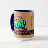 コーヒー入りギンプ マグカップ (正面左)