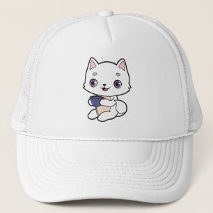 コーヒー入りネコ キャップ