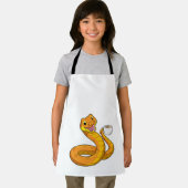 コーヒー入りヘビ エプロン (インサイチュ)