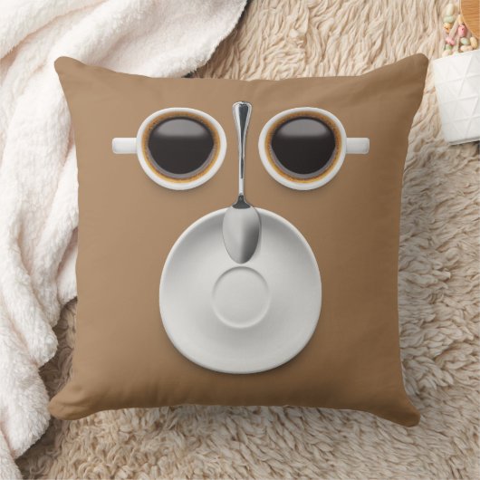 コーヒー入りベッド クッション (ブランケット)