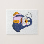 コーヒー入りペンギン ジグソーパズル (横)