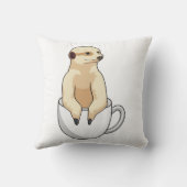 コーヒー入りメルカート クッション (裏面)