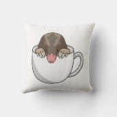 コーヒー入りモル クッション (裏面)