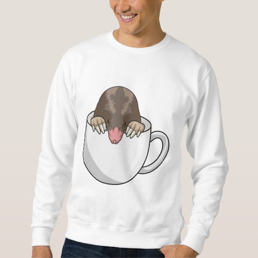 コーヒー入りモル スウェットシャツ (正面)