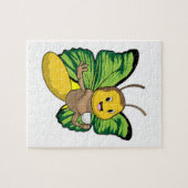 コーヒー入り蝶 ジグソーパズル (横)