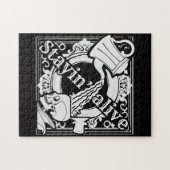 コーヒー入れろ!ホワイト ジグソーパズル (横)