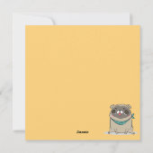 コーヒー入れ シーズンカード (裏面)