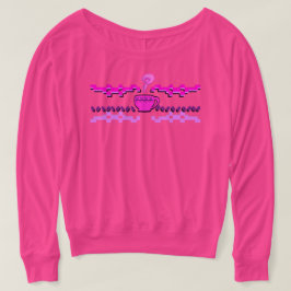 コーヒー公平な島のDolman袖 Tシャツ