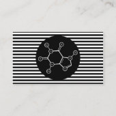 コーヒー分子ストライプスタンプ・カード ロイヤリティカード (裏面)