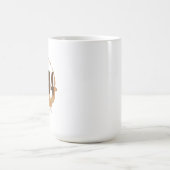 コーヒー切れエラー404 - 面白いコーヒー好きな人へのギフト コーヒーマグカップ (中央)