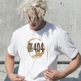 コーヒー切れ エラー404 - 面白いコーヒー愛好家ギフト Tシャツ